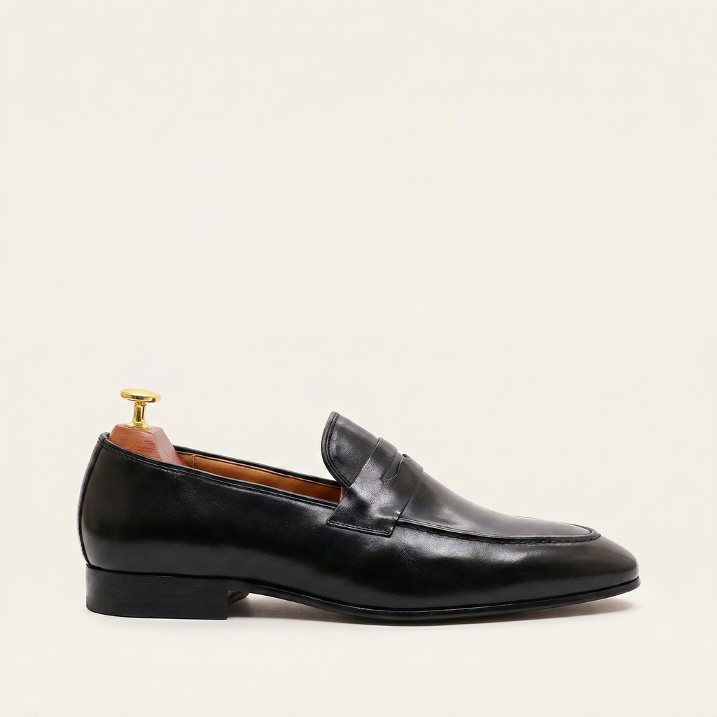 Fendrich Signature Leather Penny Loafers