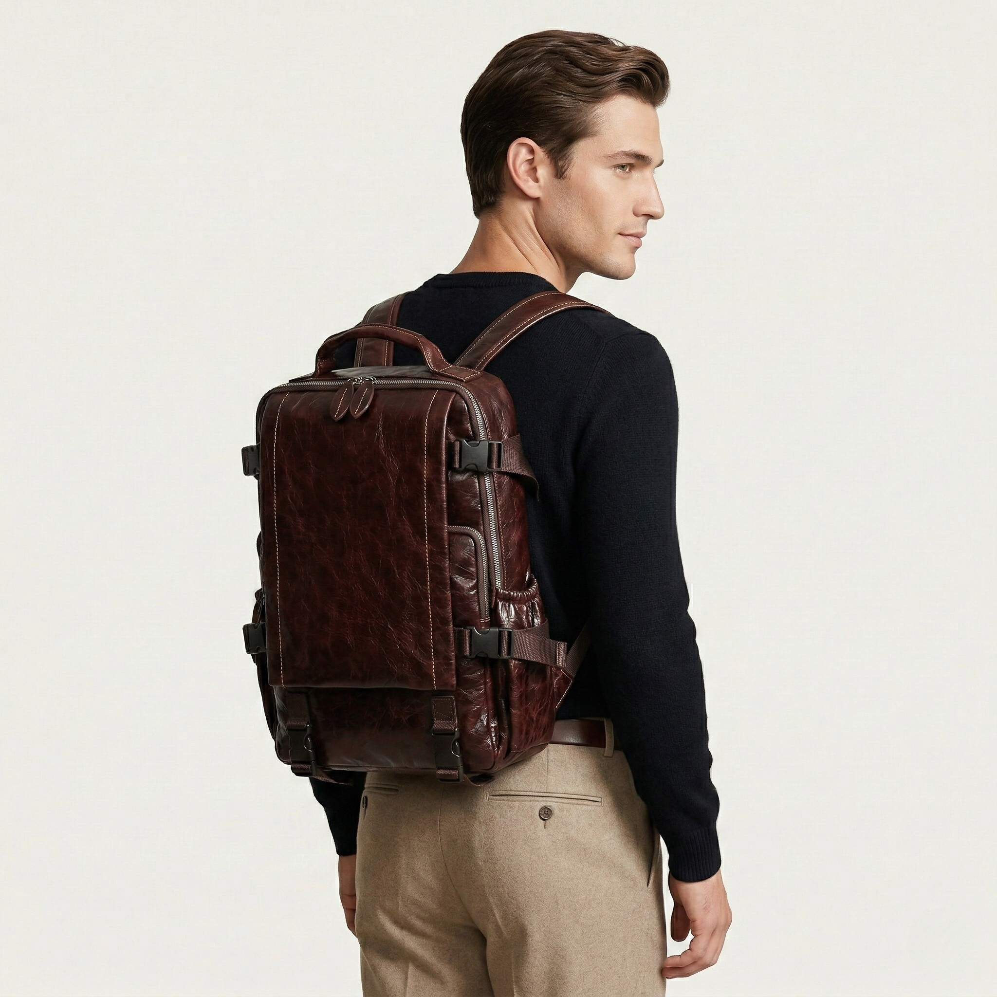 Fendrich Vanguard Leather Backpack