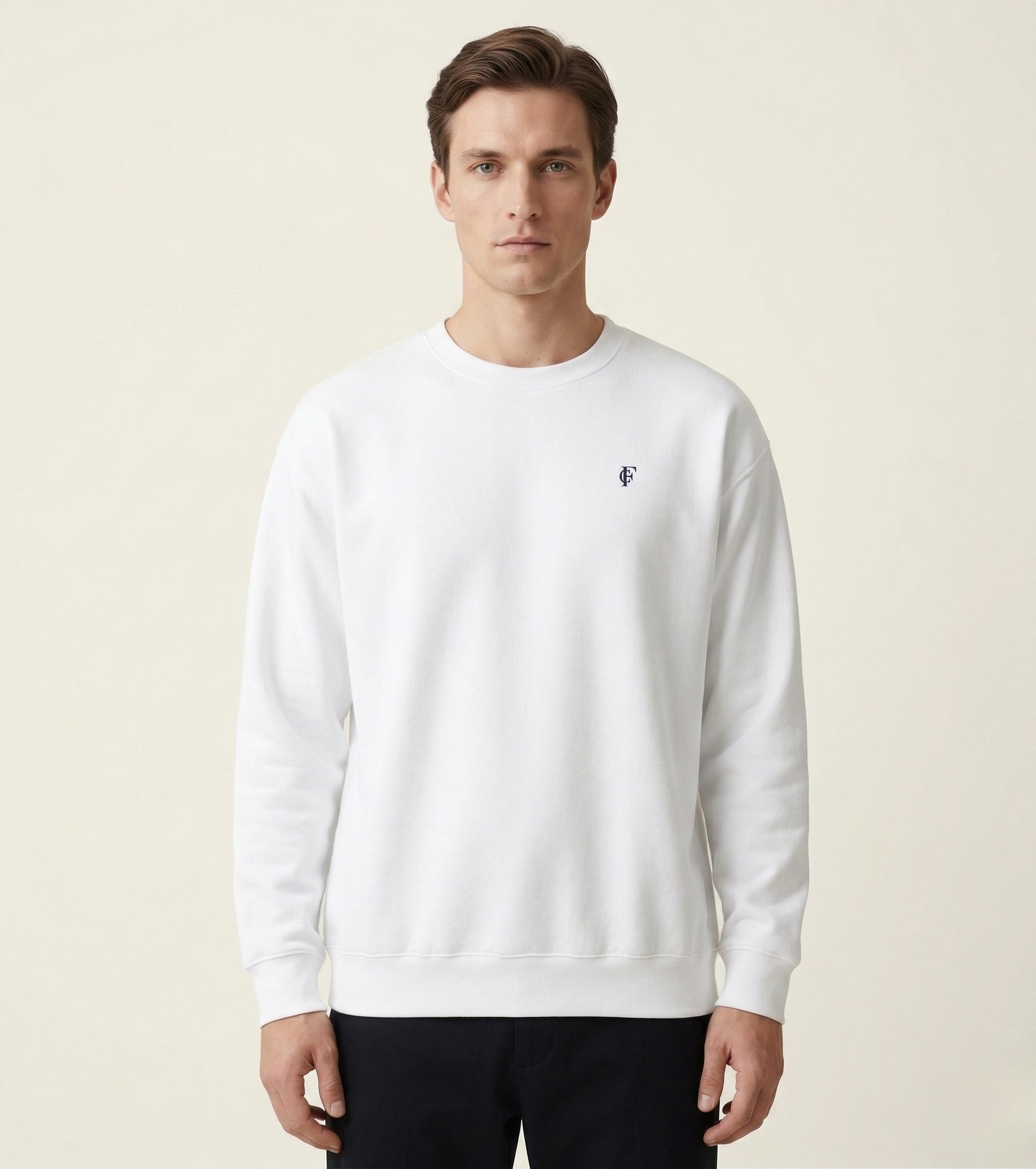 Fendrich Signature Sweatshirt – Off White