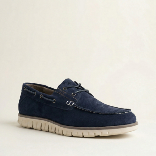 Fendrich Signature Blue Leather Loafers