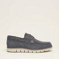 Fendrich Signature Gray Leather Loafers