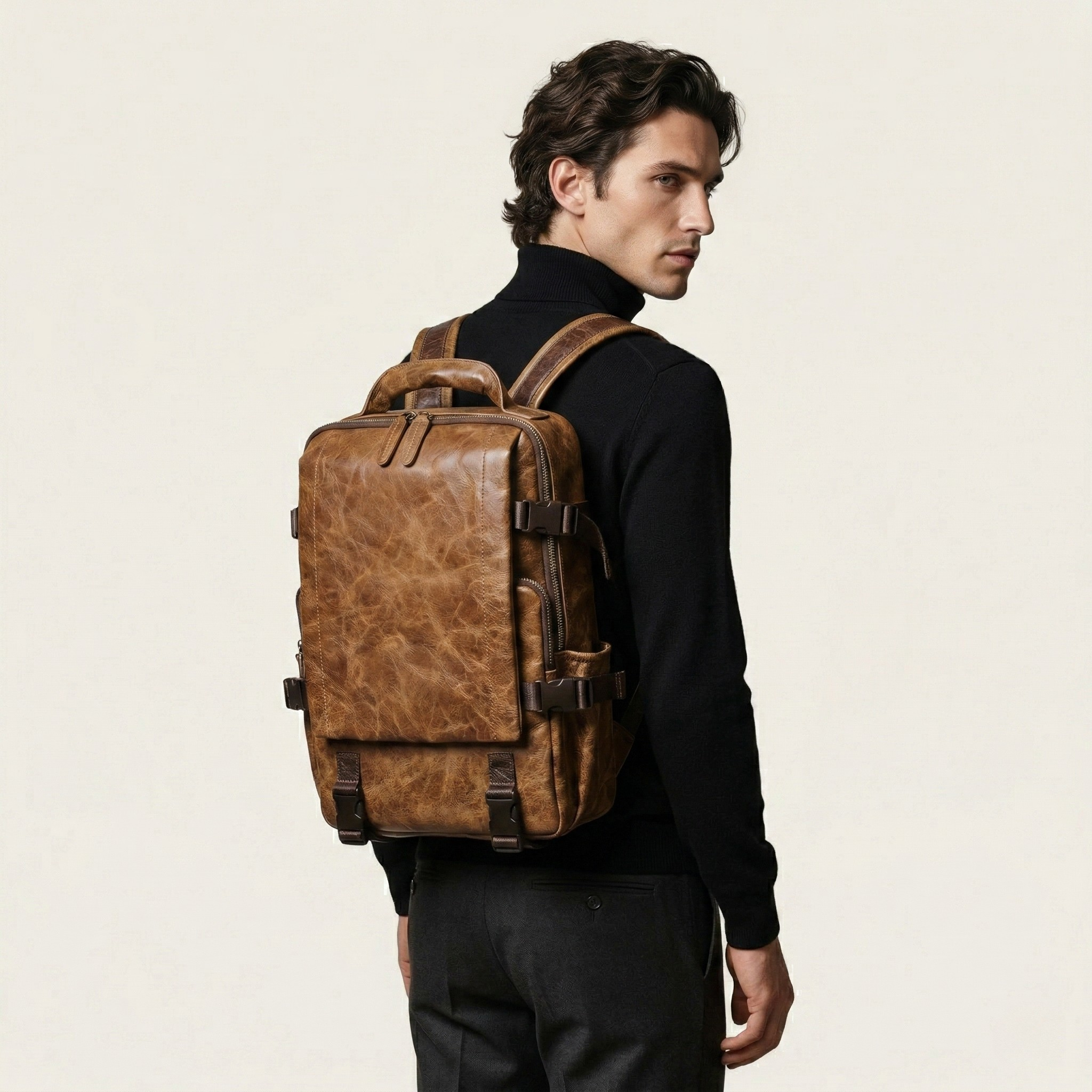 Fendrich Vanguard Leather Backpack