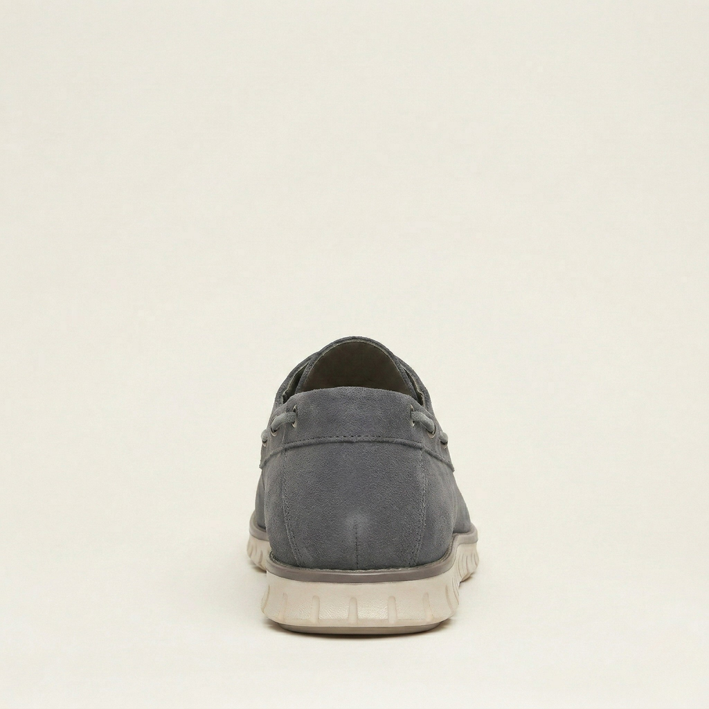 Fendrich Signature Gray Leather Loafers