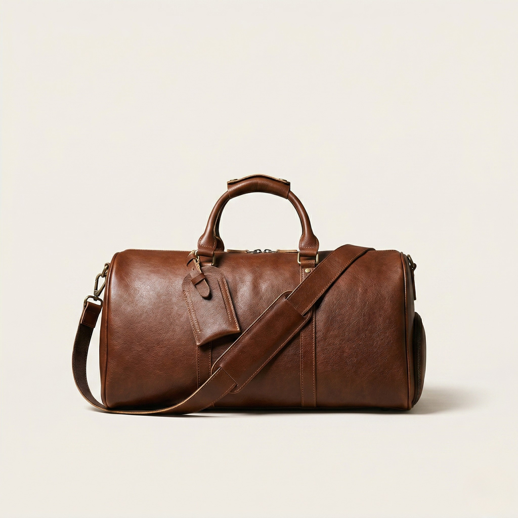 Fendrich Weekender — Vintage Leather Travel Bag