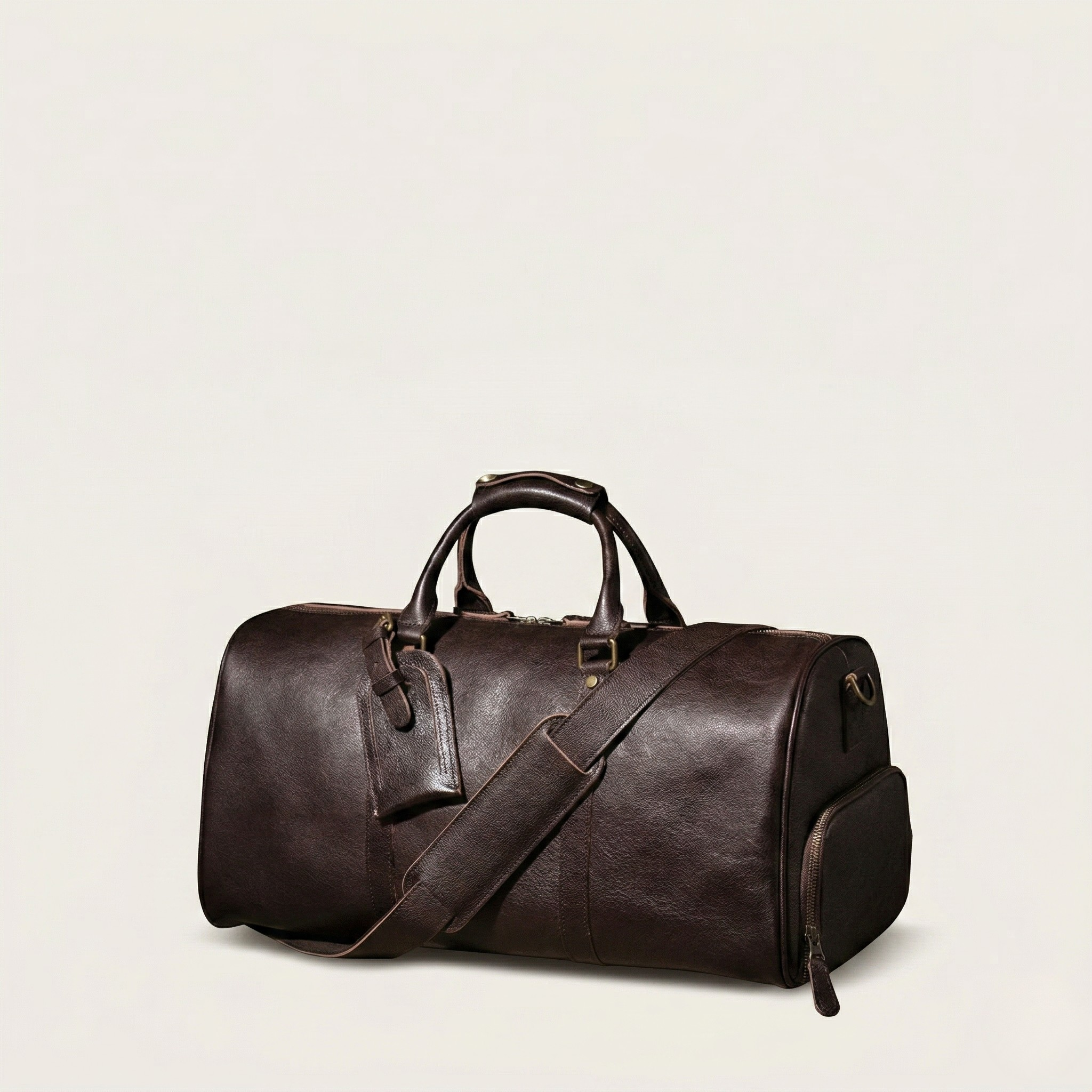 Fendrich Weekender — Vintage Leather Travel Bag