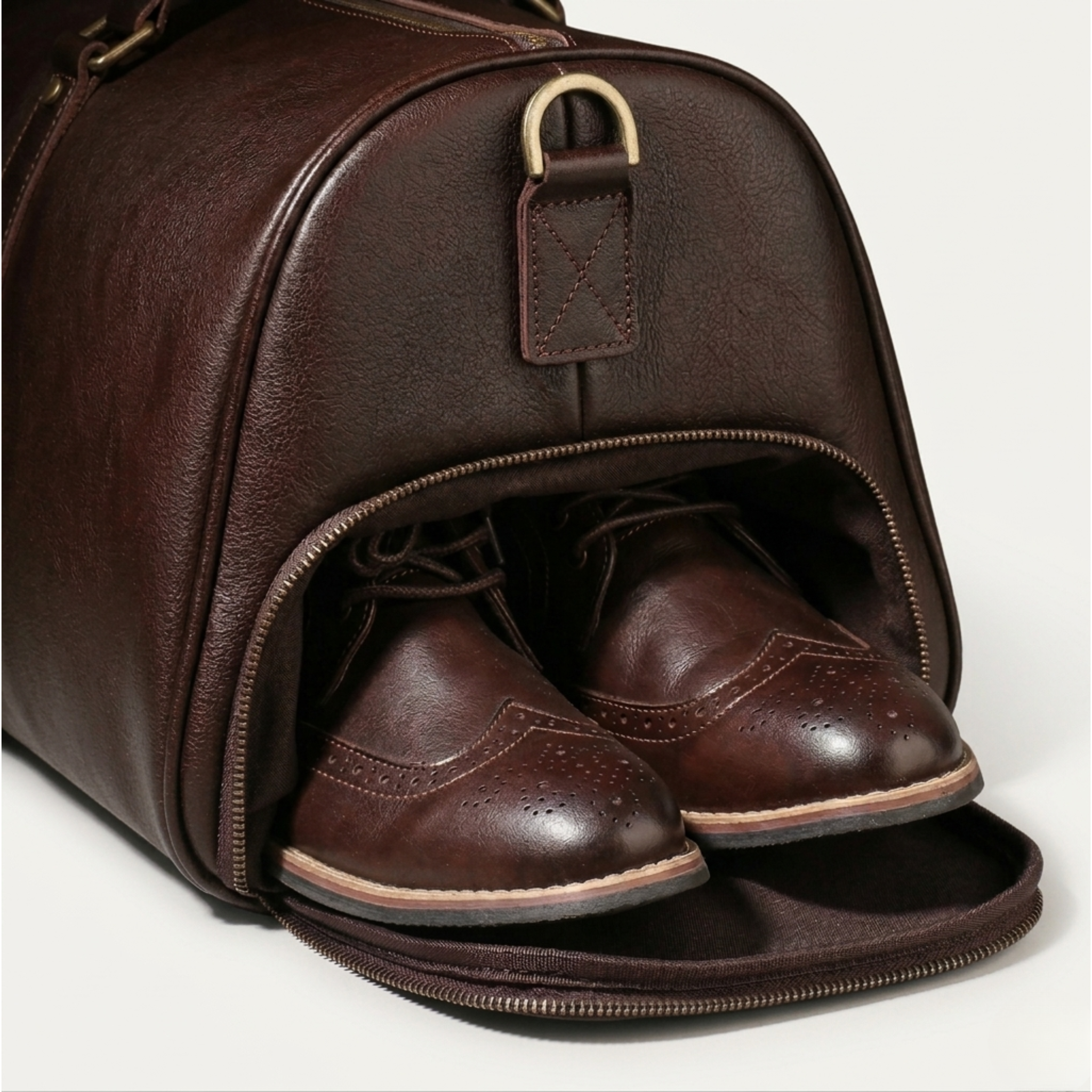 Fendrich Weekender — Vintage Leather Travel Bag