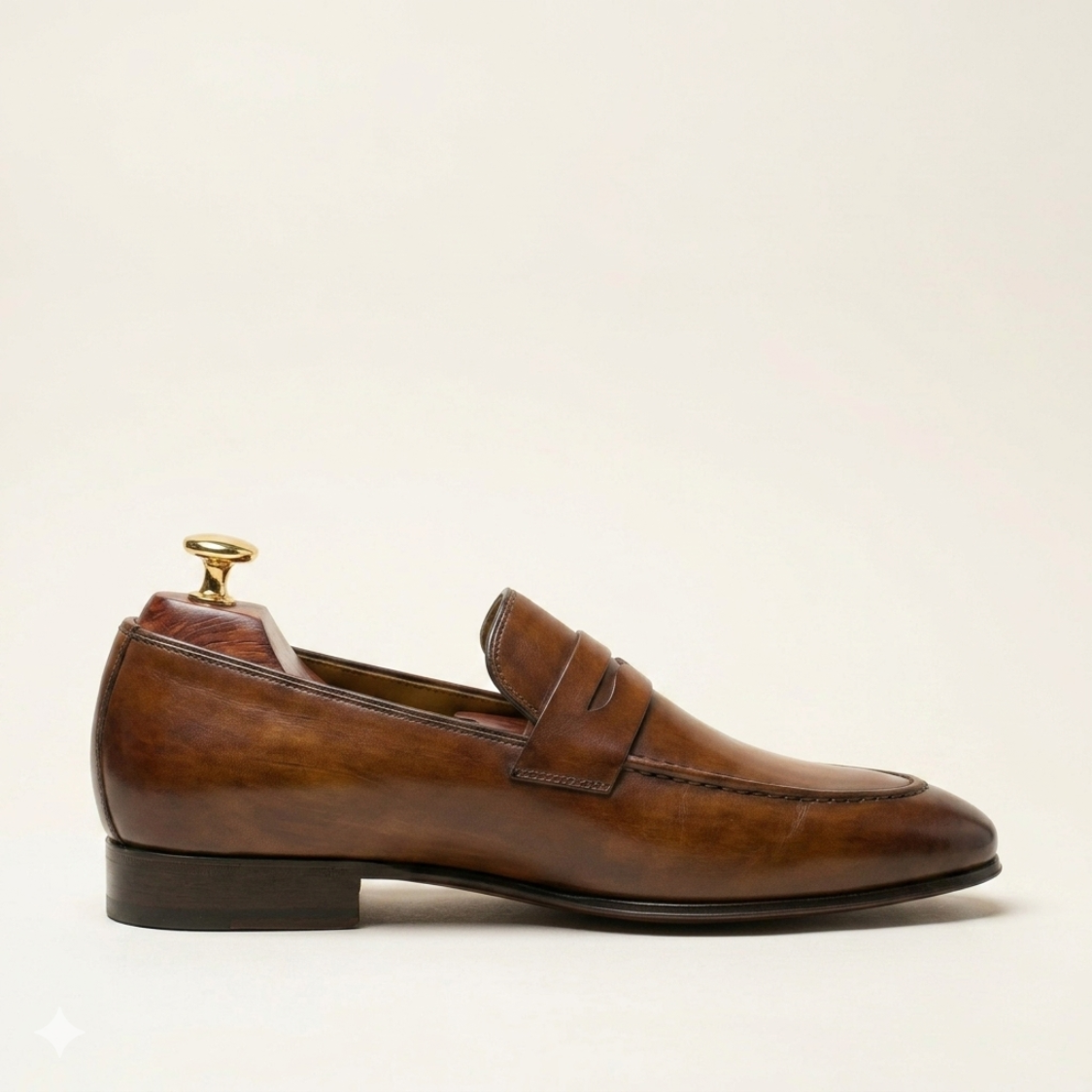 Fendrich Signature Leather Penny Loafers